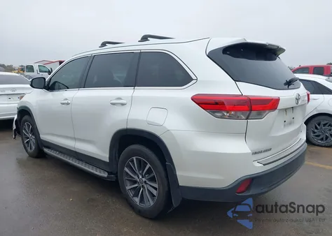 2019 Toyota Highlander Xle from USA, damaged, VIN 5TDKZRFH6KS346604